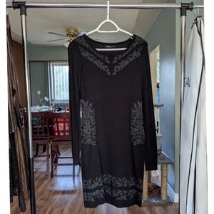 Reitmans Black Knit Dress